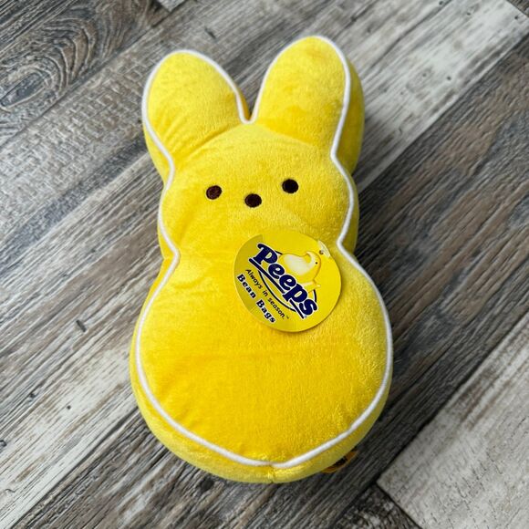 Peeps Yellow Bunny Plush - Picture 1 of 5